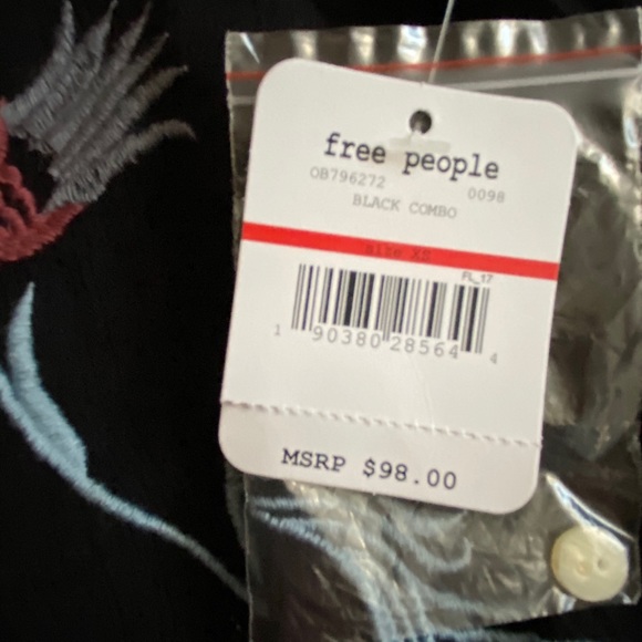 Free People Adelaide Festival Slipdress in Black - Picture 9 of 13